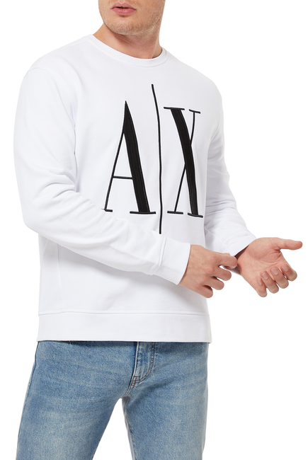 Armani Exchange Icon Logo Sweatshirt